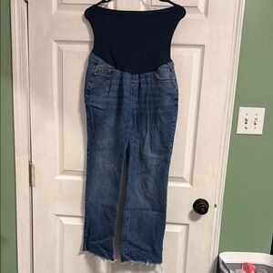 Motherhood maternity Blue Boot Cut Jeans Classic Denim